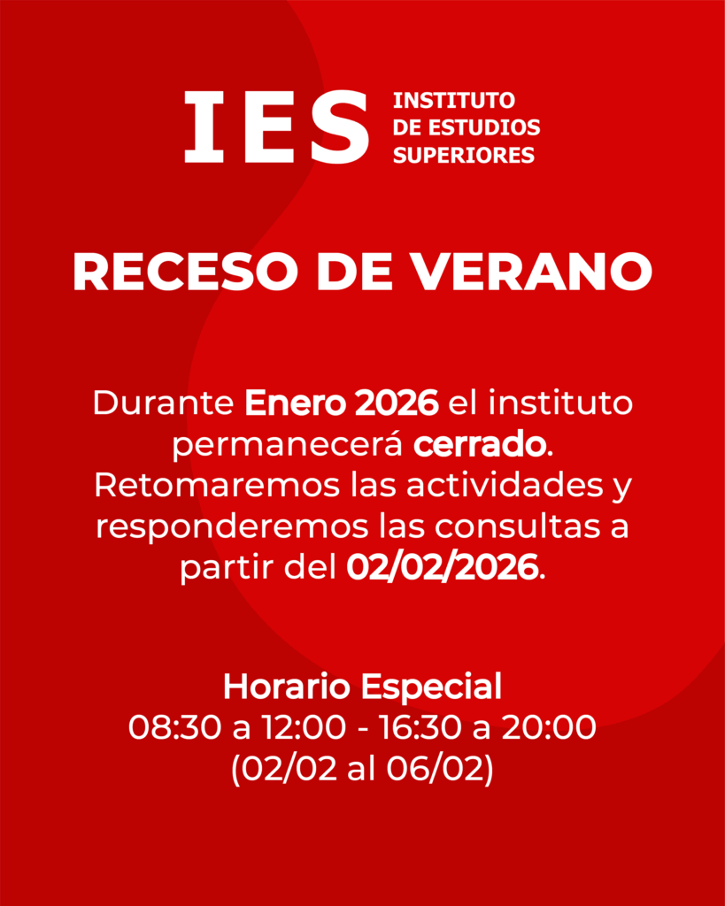 Receso de verano 2026 del Instituto IES